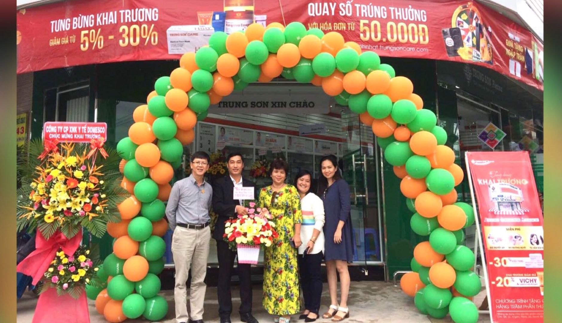 Dmp Sen Vàng Chúc Mừng Khai Trương: Nhà Thuốc Trung Sơn Cao Lãnh 2 